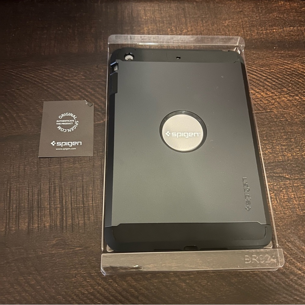 Spigen Tough Armor Designed for iPad Mini 3 Case, iPad Mini 2 Case, iPad Mini.
